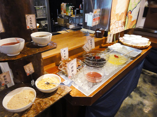 和食バイキング-豆之畑 和食バイキング-豆之畑のスイートコーナー