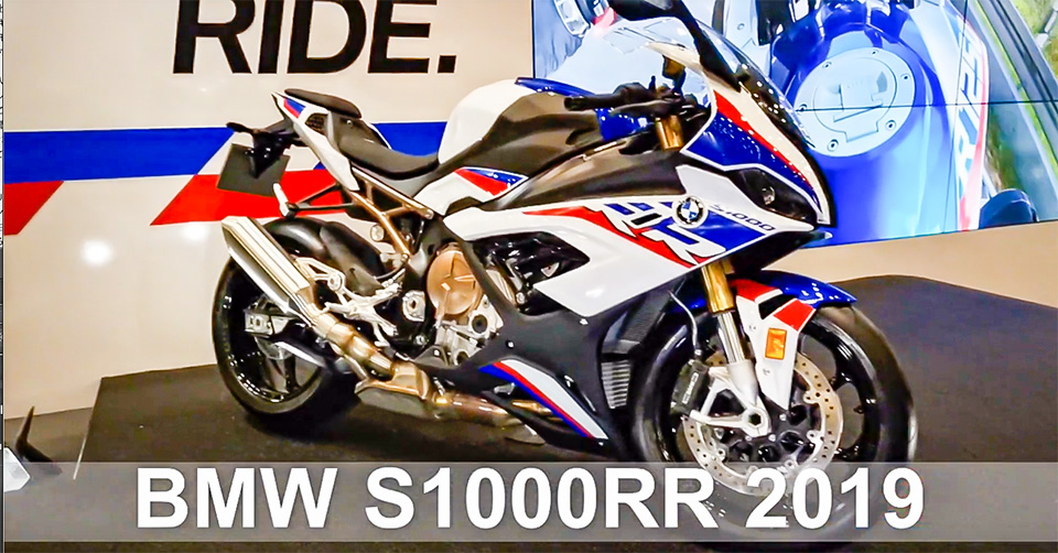 東京モーターサイクルショー2019のS1000RR