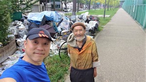 室長日記「ホームレスの友達が~訴えてきた」