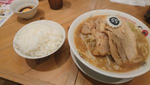 室長日記　栄パルコ・再びフジヤマ55ラーメン大盛