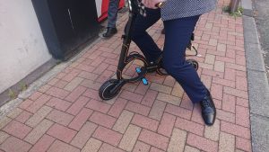 室長日記 「電動バイク試乗」
