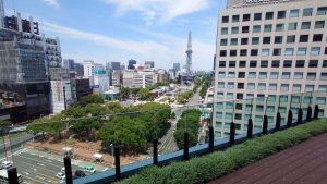 室長日記「新中日ビル 7Fラウンジへ行ってみた」