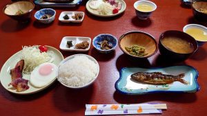 室長日記「民宿ふるさと・朝食💛」