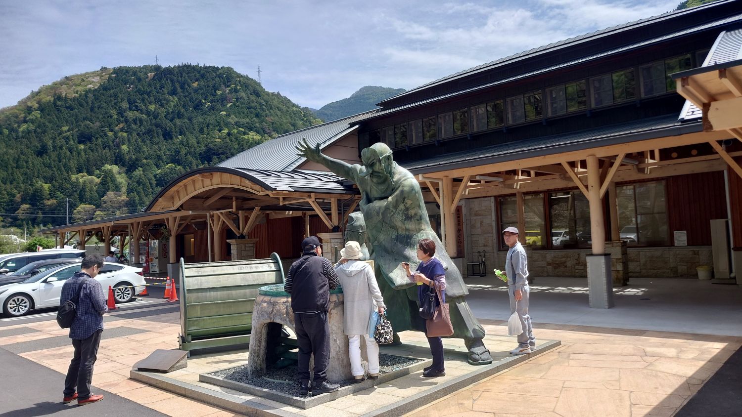 室長日記「遠山郷かぐらの湯」