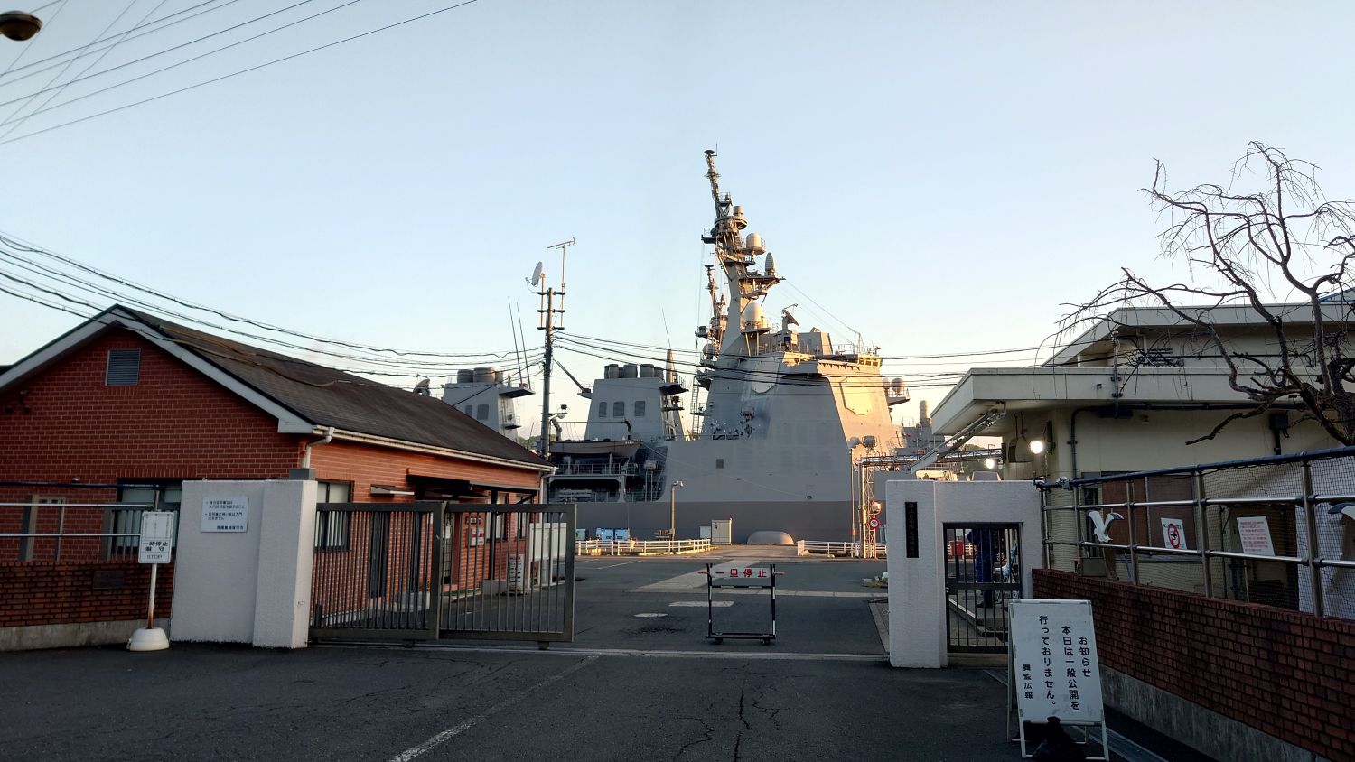 室長日記「海上自衛隊北吸係留所」
